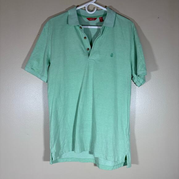 IZOD Other - IZOD Short Sleeve Casual Pullover Polo Shirt Adult Mens Size M Mint Green